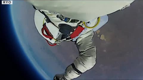 Jumping from space! - Red Bull Space Dive - RYO