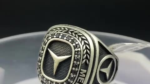 925 Hallmark Silver Gents Ring| Beautiful Design of Silver Gents Ring|