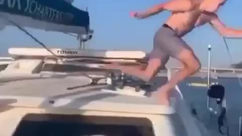 jump into the water