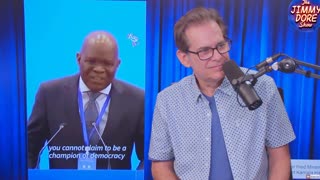 Jimmy Dore - African opposition leader SAY'S IT LIKE IT IS during Kamala Harris visit to Africa