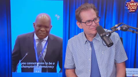 Jimmy Dore - African opposition leader SAY'S IT LIKE IT IS during Kamala Harris visit to Africa