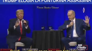 TRUMP ELOGIA LA PUNTURINA ASSASSINA