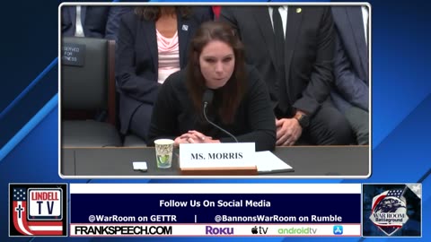 Emma-Jo Morris’s Opening Statement to Congress About Censorship of Hunter Biden Laptop