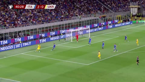 Highlights Italia Ucraina 2-1 Qualificazioni EURO 2024