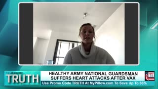 21-YEAR OLD ARMY NATIONAL GUARDSMAN HAS 2 HEART ATTACKS AFTER COVIDD JAB
