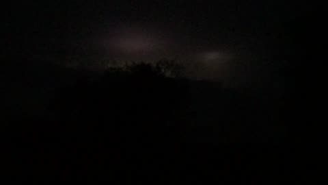 Massive electrical storm goes north of me...