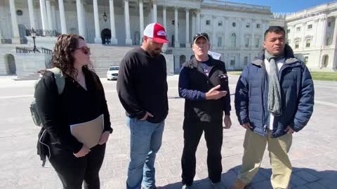 #live #raw Convoy to DC People’s Convoy (Day 17) Hanging with Brian Brase @ the Capitol