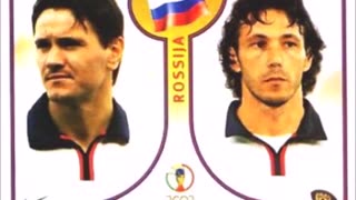 PANINI STICKERS RUSSIA TEAM WORLD CUP 2002