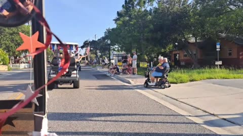 4th of July Golf Cart Parade Dunedin Florida 2023