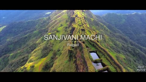 Rajgad fort - suvela machi & sanjivani machi drone short