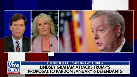 RINO Lindsey Graham Gets Shredded Over Detention Of January 6 Protesters On Tucker Carlson