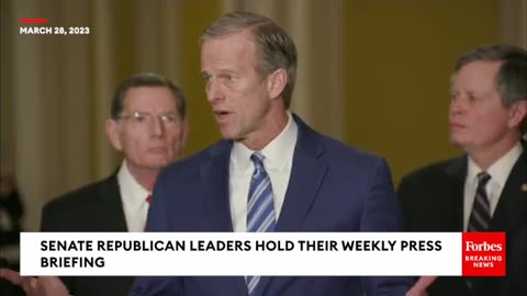 ‘Frankly, I Think It’s Ridiculous’- John Thune Slams Biden For Refusing To Negotiate On Debt Ceiling