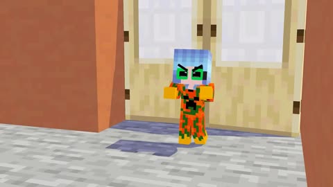 Monster School Fire Baby Zombie and ICE Zombie Back to School - Sad Story - Minecraft Animation