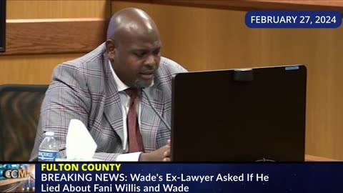 BREAKING NEWS: Wade's Ex-Lawyer Asked If He Lied About Fani Willis and Wade