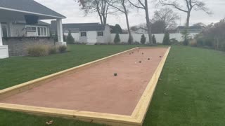 Bocce Ball Sports Game Court Construction