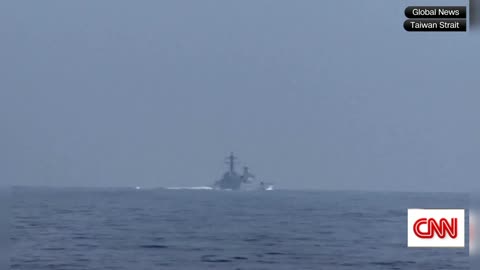 Breaking News. US and China War Ship Nearly Collide With Each Other.