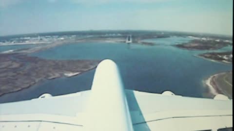A380 Super Jumbo Airplane Landing East at JFK Airport