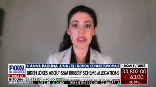 'GROUNDS FOR IMPEACHMENT': Rep. Anna Paulina Luna weighs in on Biden bribery document