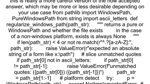 Python re extract path from text