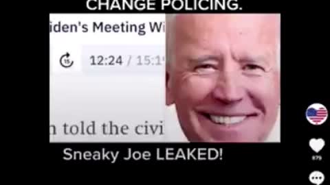 12-10-20 Leaked Audio Joe Biden "they beat the hell out of us across the country"