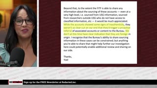 Redacted - Twitter shows FBI censoring AMERICANS!