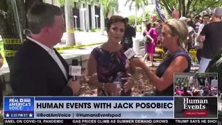 Kari Lake interviewed in Miami.