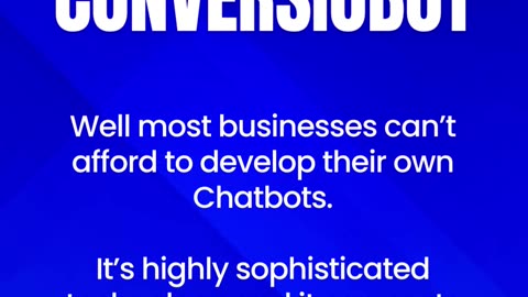 Best Conversational AI Chatbot - ConversioBot
