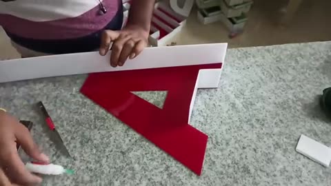 How to Make an Acrylic 3D Letter of a Bar