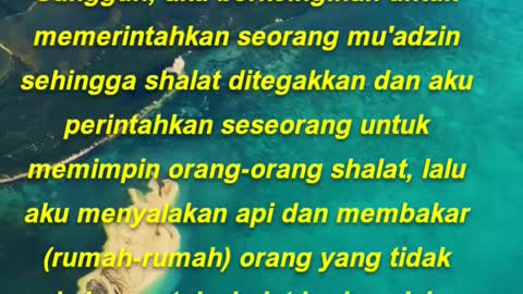 Abu Hurairah, bahwa Rasulullah shallallahu 'alaihi wasallam Sungguh, aku berkeinginan