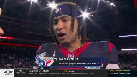 Rookie QB C.J. Stroud Is a Superstar, an Unabashed Christian, and Now a Playoff Winner