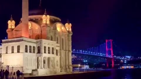 Turkey Istanbul Night View