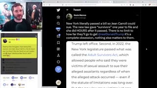 RAPE ATTACK ON TRUMP REEEEEE STREAM 04-26-23