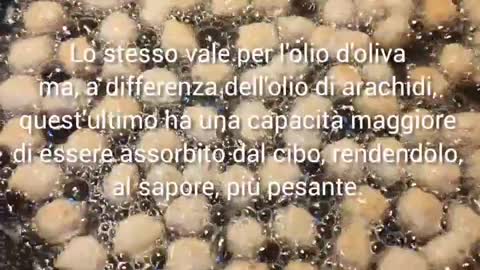Quale olio utilizzare per la frittura?