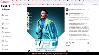 Bekzat Almakhan signed to the UFC