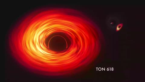 NASA Animation Sizes Up the Universe’s Biggest Black Holes Part 2