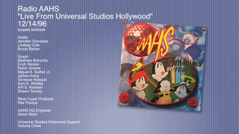 "Live From Universal Studios Hollywood" 12/14/96
