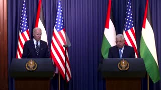 Biden brings Palestinians aid but no new peace plan