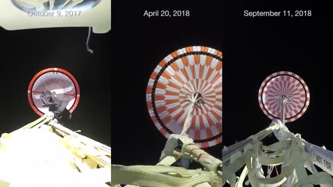 Testing a Parachute for Mars