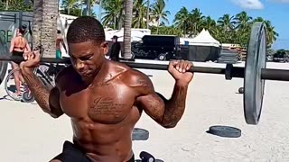 A day at Muscle Beach Miami