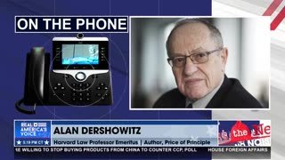 Alan Dershowitz: Trump can legally run despite indictment