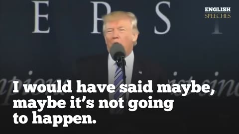 Donald Trump Outstanding speech