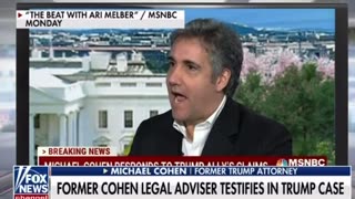 FORMER COHEN LEGAL ADVISOR TESTIFIES IN TRUMP CASE