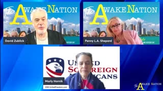 United Sovereign Americans CEO, Marly Hornik on The Awake Live Nation 3-13-2024