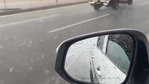 Rain in saudi