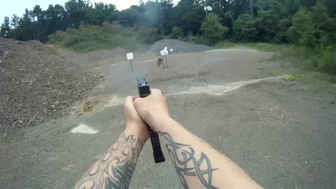 POV SHOOTING Glock 21 and Glock 19