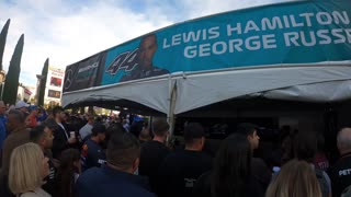 F1 Las Vegas Grand Prix Fan Fest: Rocking music and cars driven by Lewis Hamilton & Sergio Perez