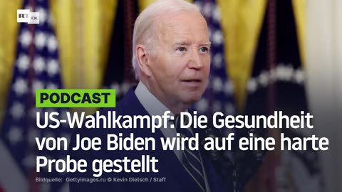 US-Wahlkampf: Die Gesundheit von Joe Biden wird auf eine harte Probe gestellt