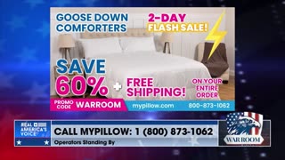 Get Free Shipping Guaranteed By Christmas For The WarRoom Posse At mypillow.com/warroom