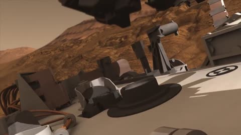 Mars Science Laboratory Curiosity Rover Animatio