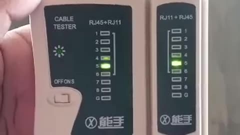 Testing Crossover Cable